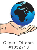 Globe Clipart #1052710 by Lal Perera