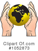 Globe Clipart #1052873 by Lal Perera