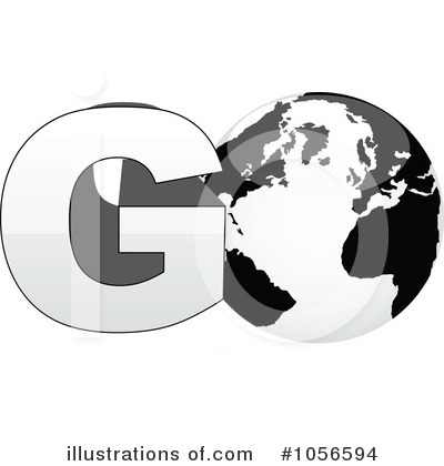 Royalty-Free (RF) Globe Clipart Illustration by Andrei Marincas - Stock Sample #1056594
