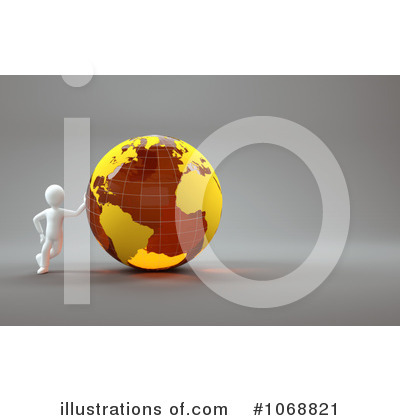 Royalty-Free (RF) Globe Clipart Illustration by chrisroll - Stock Sample #1068821