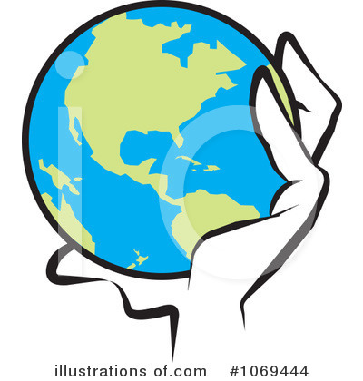 Royalty-Free (RF) Globe Clipart Illustration by Johnny Sajem - Stock Sample #1069444