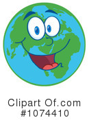 Globe Clipart #1074410 by Hit Toon