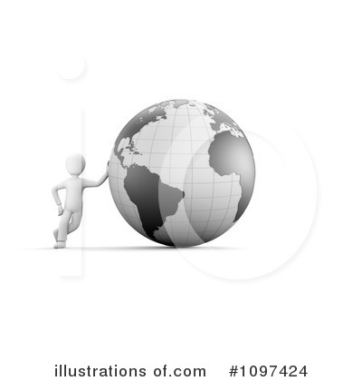 Royalty-Free (RF) Globe Clipart Illustration by chrisroll - Stock Sample #1097424