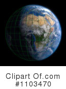 Globe Clipart #1103470 by Leo Blanchette