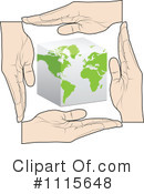 Globe Clipart #1115648 by Andrei Marincas