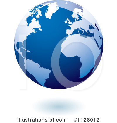 Royalty-Free (RF) Globe Clipart Illustration by michaeltravers - Stock Sample #1128012