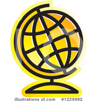 Royalty-Free (RF) Globe Clipart Illustration by Lal Perera - Stock Sample #1229982