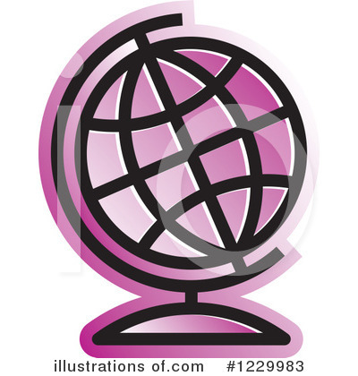 Royalty-Free (RF) Globe Clipart Illustration by Lal Perera - Stock Sample #1229983