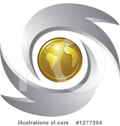 Royalty-Free (RF) Globe Clipart Illustration by Lal Perera - Stock Sample #1277304