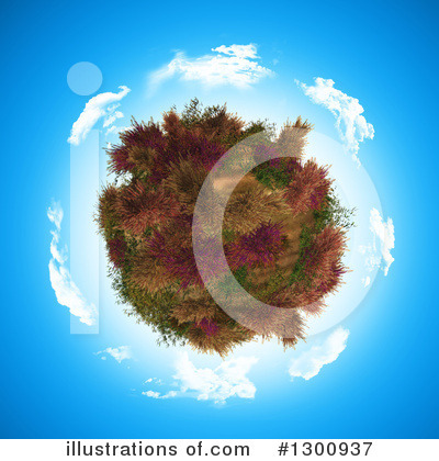 Royalty-Free (RF) Globe Clipart Illustration by KJ Pargeter - Stock Sample #1300937