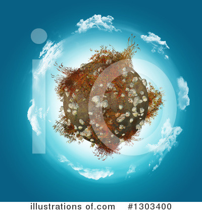 Royalty-Free (RF) Globe Clipart Illustration by KJ Pargeter - Stock Sample #1303400