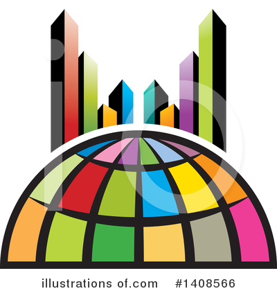 City Clipart #1408566 by Lal Perera