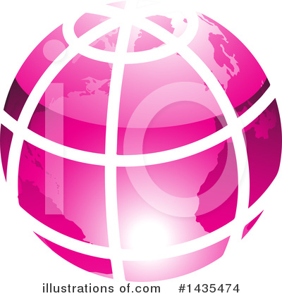 Royalty-Free (RF) Globe Clipart Illustration by cidepix - Stock Sample #1435474