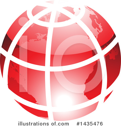 Royalty-Free (RF) Globe Clipart Illustration by cidepix - Stock Sample #1435476