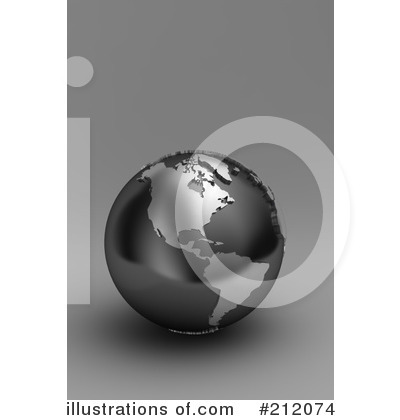 Globe Clipart #212074 by stockillustrations