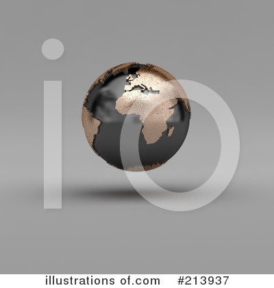 Globe Clipart #213937 by stockillustrations