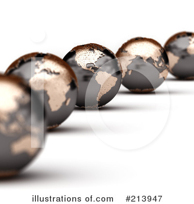 Royalty-Free (RF) Globe Clipart Illustration by stockillustrations - Stock Sample #213947
