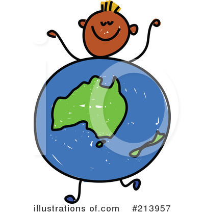 Royalty-Free (RF) Globe Clipart Illustration by Prawny - Stock Sample #213957