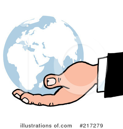 Royalty-Free (RF) Globe Clipart Illustration by Hit Toon - Stock Sample #217279