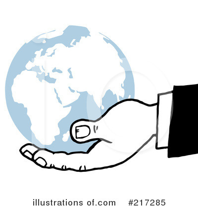 Royalty-Free (RF) Globe Clipart Illustration by Hit Toon - Stock Sample #217285
