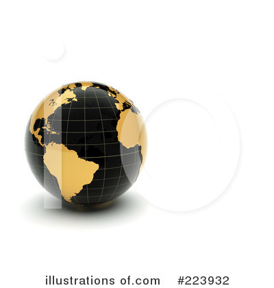 Royalty-Free (RF) Globe Clipart Illustration by chrisroll - Stock Sample #223932