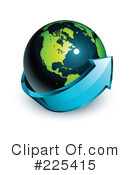 Globe Clipart #225415 by beboy