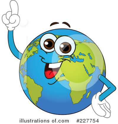 Royalty-Free (RF) Globe Clipart Illustration by yayayoyo - Stock Sample #227754