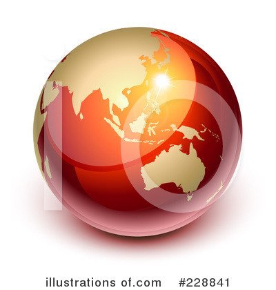 Royalty-Free (RF) Globe Clipart Illustration by Oligo - Stock Sample #228841