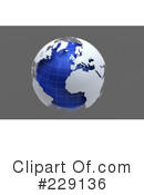 Globe Clipart #229136 by chrisroll