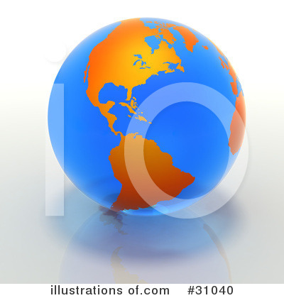 Royalty-Free (RF) Globe Clipart Illustration by Tonis Pan - Stock Sample #31040