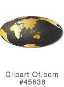 Globe Clipart #45638 by Michael Schmeling