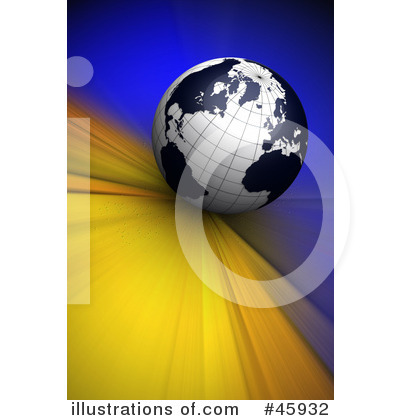 Royalty-Free (RF) Globe Clipart Illustration by chrisroll - Stock Sample #45932