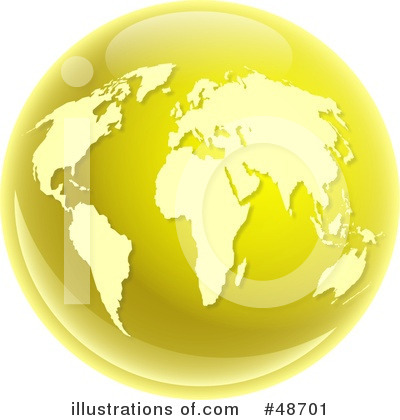 Royalty-Free (RF) Globe Clipart Illustration by Prawny - Stock Sample #48701