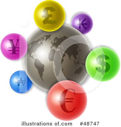 Royalty-Free (RF) Globe Clipart Illustration by Prawny - Stock Sample #48747