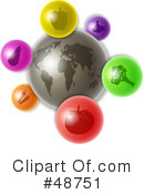 Globe Clipart #48751 by Prawny