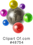 Globe Clipart #48754 by Prawny