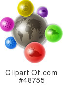 Globe Clipart #48755 by Prawny