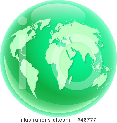 Royalty-Free (RF) Globe Clipart Illustration by Prawny - Stock Sample #48777
