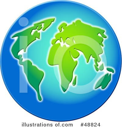World Globe Clipart #48824 by Prawny