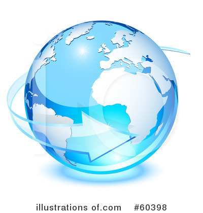 Royalty-Free (RF) Globe Clipart Illustration by Oligo - Stock Sample #60398