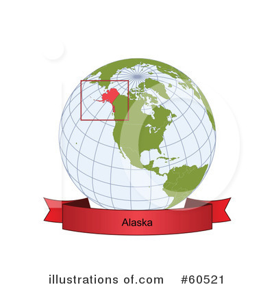 Royalty-Free (RF) Globe Clipart Illustration by Michael Schmeling - Stock Sample #60521