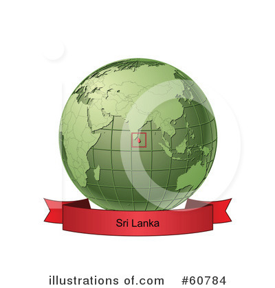 Royalty-Free (RF) Globe Clipart Illustration by Michael Schmeling - Stock Sample #60784