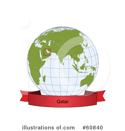 Royalty-Free (RF) Globe Clipart Illustration by Michael Schmeling - Stock Sample #60840