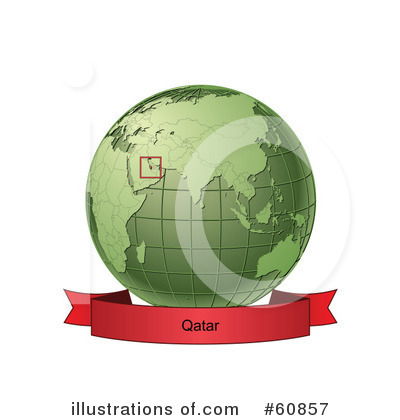 Royalty-Free (RF) Globe Clipart Illustration by Michael Schmeling - Stock Sample #60857