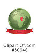 Globe Clipart #60948 by Michael Schmeling