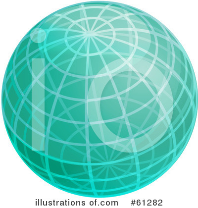 Royalty-Free (RF) Globe Clipart Illustration by Kheng Guan Toh - Stock Sample #61282