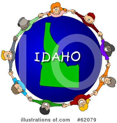 Idaho Clipart #62079 by djart