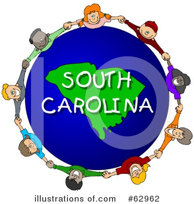 South Carolina Clipart #62962 by djart