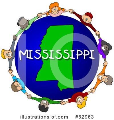 Mississippi Clipart #62963 by djart