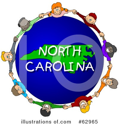 North Carolina Clipart #62965 by djart